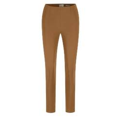 Seductive Damen Hose Sabrina Technobaumwolle Superstretch Braun Camel in Größe 38 von Seductive