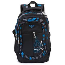 Jungen Schulrucksack Schultasche Schulranzen Freizeitrucksack Daypacks für Jungen Jugendliche Rucksack Bookbag Heavy Duty Student Reisen Backpack (Blau) von SeeBlue