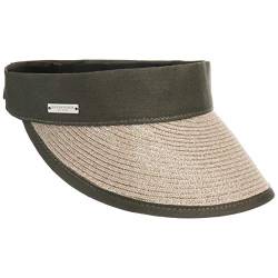 Seeberger Lizzie Visor Damenvisor Sonnenvisor Sommercap (One Size - Khaki) von Seeberger