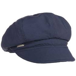 Seeberger Rain and Sun Ballonmütze Damencap Newsboy-Mütze Baker-Boy-Mütze Regencap Sonnencap Wintercap (One Size - dunkelblau) von Seeberger