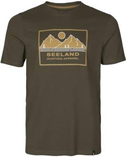 Seeland Kestrel T-Shirt | Grizzly Brown, XXL von Seeland