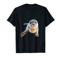 Seehund Baby Robbe Nordsee Geschenk T-Shirt von Seelöwe Seerobben Geburtstag Geschenkidee