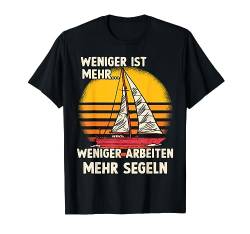 Segler Südsee Hobby Segler Segel Zubehör Segler T-Shirt von Segeln Geschenke Segler Sprüche Wassersportler