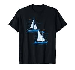 Segelboot Segeln T-Shirt von Segeln T-Shirts & Wassersport