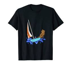 Segeln Boot Anker Segelboot - Kapitän Bär Segler T-Shirt von Segler Geschenke & Ideen