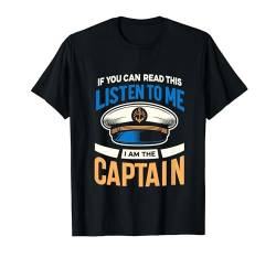 Segler Skipper - Kapitän Segelschiff Segeln Segelboot T-Shirt von Segler Geschenke & Ideen