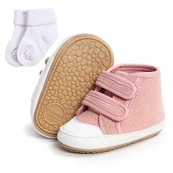 Sehfupoye Baby Jungen Mädchen Winter warmen Schnee Booties Sneakers Baby erste Wanderschuhe rutschfeste weiche Kleinkinderschuhe Booties 0-6m mit Socken von Sehfupoye