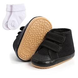 Sehfupoye Baby Jungen Mädchen Winter warmen Schnee Booties Sneakers Baby erste Wanderschuhe rutschfeste weiche Kleinkinderschuhe Booties 0-6m mit Socken von Sehfupoye