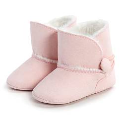 Sehfupoye Baby Mädchen Jungen Turnschuhe Warm Snow Booties Infant First Walking Schuhe 12-18M von Sehfupoye