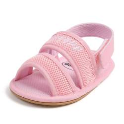 Sehfupoye Sommer Baby Sandalen Mädchen Jungen erste Walking Schuhe weiche Sohle Prewalkers Kleinkind Casual Sandalen Strandschuhe für 12-18M von Sehfupoye