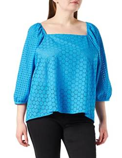 Seidensticker Damen 133221-14 Bluse, Blau, 40 von Seidensticker