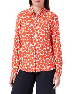 Seidensticker Damen 134101 Bluse, Orange, 38 von Seidensticker