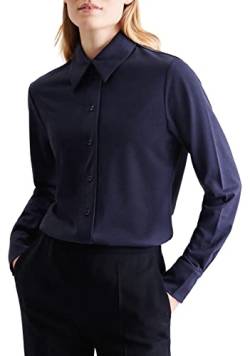 Seidensticker Damen Bluse - City Bluse - Hemdbluse - Regular Fit - Langarm - Uni - Stretch von Seidensticker