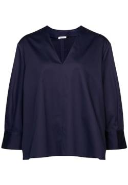 Seidensticker Damen Bluse - Fashion Bluse - Regular Fit – V-Ausschnitt - Langarm – Baumwollmischung von Seidensticker