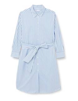 Seidensticker Damen Blusenkleid Midi - Blusenkleid mit Bindegürtel und Hemdblusenkragen - Regular Fit - Langarm – 100% Baumwolle von Seidensticker