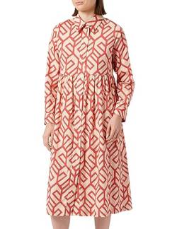 Seidensticker Damen Blusenkleid Midi - Blusenkleid mit Hemdblusenkragen - Regular Fit - Langarm – 100% Baumwolle von Seidensticker