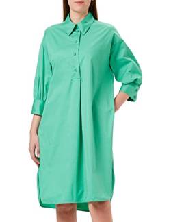 Seidensticker Damen Regular Fit Blusenkleid Dreiviertelarm Kleid, Grün, 40 von Seidensticker