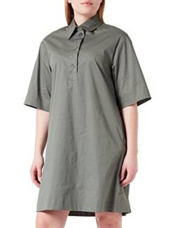 Seidensticker Damen Regular Fit Blusenkleid Kurzarm Kleid, Grün, 34 von Seidensticker