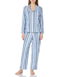 Seidensticker Damen Web lang Pyjamaset, Multicolor 1, 40 von Seidensticker