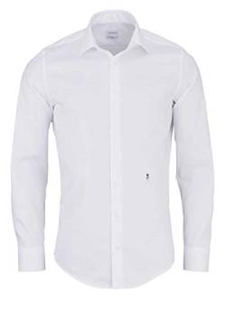 Seidensticker Herren 676550 clothing, Weiß (Weiß 01), 37 EU von Seidensticker