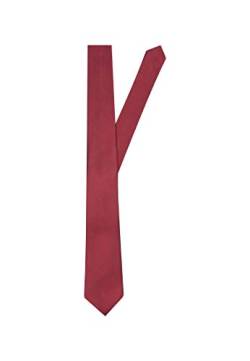 Seidensticker Herren Krawatte 171090, Gr. one size, Rot (48 uni bordeaux) von Seidensticker