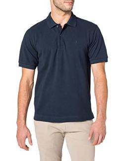 Seidensticker Herren Polo Pique Langarm Polohemd, Navy, XL von Seidensticker