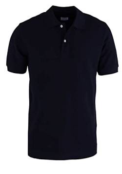 Seidensticker Herren Regular Fit - Poloshirt Kurzarm Poloshirts, Schwarz, S von Seidensticker