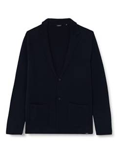 Seidensticker Men's Knit Regular Fit Blazer, Dunkelblau, S von Seidensticker