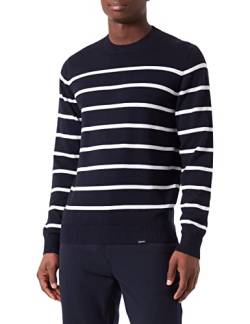 Seidensticker Men's Regular Fit Langarm Pullover Sweater, Dunkelblau, M von Seidensticker
