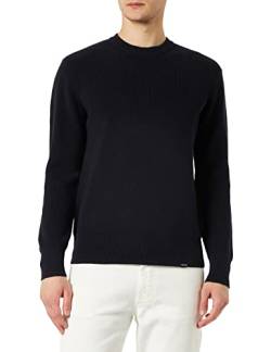 Seidensticker Men's Regular Fit Langarm Pullover Sweater, Dunkelblau, XXL von Seidensticker