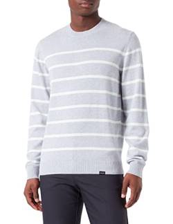 Seidensticker Men's Regular Fit Langarm Pullover Sweater, Grau, M von Seidensticker