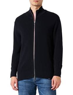 Seidensticker Men's Regular Fit Langarm Strickjacke, Dunkelblau, M von Seidensticker