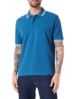 Seidensticker Men's Regular Fit Polo Shirt, Blau, M von Seidensticker