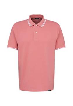 Seidensticker Men's Regular Fit Polo Shirt, Rosa, XL von Seidensticker