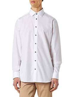 Seidensticker Men's Shaped Fit Langarm Hemd Shirt, Weiß, 38 von Seidensticker