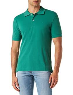 Seidensticker Men's Slim Fit Poloshirt Kurzarm Polo Shirt, Grün, S von Seidensticker