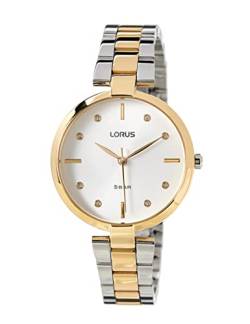 Lorus Damen-Uhr Quarz Goldauflage mit Metallband RG234VX9 von Seiko