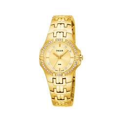 Pulsar – PTC390X1 – Damen-Armbanduhr, goldfarben von Seiko