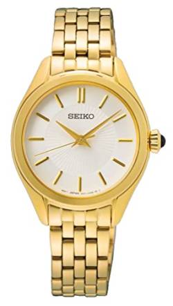 Seiko Damen Analog Quarz Uhr mit Edelstahl Armband SUR538P1 von Seiko