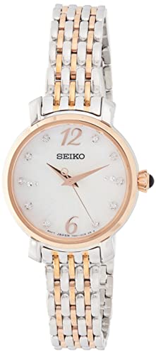 Seiko Damen Armbanduhr Analog Quarz massives Edelstahl SRZ524P1 von Seiko