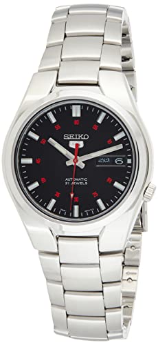Seiko Herren Analog Automatik Uhr mit Edelstahl Armband SNK617K1 von Seiko