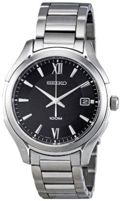 Seiko Herren-Armbanduhr XL Analog Quarz Edelstahl SGEF69P1 von Seiko