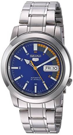 Seiko Herren-Armbanduhr XL Analog Quarz Edelstahl SNKK27K1 von Seiko