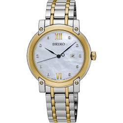 Seiko Ladies Damen Uhr analog Japanisches Quarzwerk mit Edelstahl Armband SXDG84P1 von Seiko