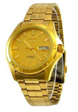 Seiko SNKK98 Herren-Armbanduhr, Edelstahl-Armbanduhr, goldfarben, Armband von Seiko