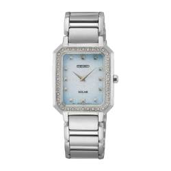 Seiko UK Limited - EU Damen Analog Quarz Uhr mit Edelstahl Armband SUP443P1 von Seiko
