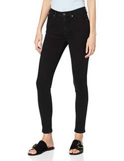 Selected Femme Damen SLFSOPHIA MW Skinny U NOOS Jeans, Black Denim, 31/32 von Selected Femme