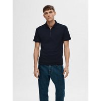 SELECTED HOMME Poloshirt SLHFAVE ZIP SS POLO NOOS von Selected Homme