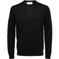 SELECTED HOMME Rundhalspullover OWN MERINO COOLMAX KNIT von Selected Homme