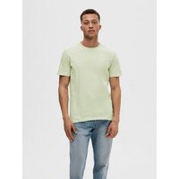 SELECTED HOMME T-Shirt Weiches Rundhals T-Shirt Basic Cotton Shirt Regular SLHAXEL 7024 in Grün von Selected Homme